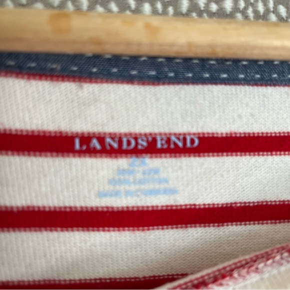 2X Lands’ End Boatneck Tunic Heavyweight Top - Picture 6 of 7